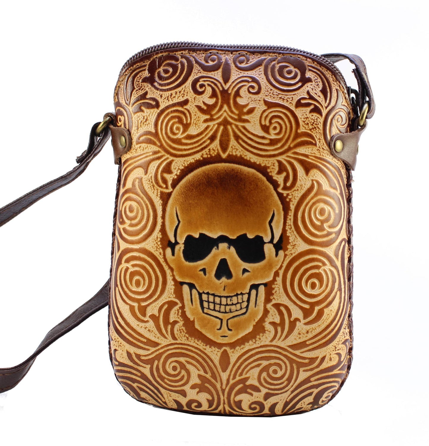 Ay32 Skull Pouch purse handbag crossbody