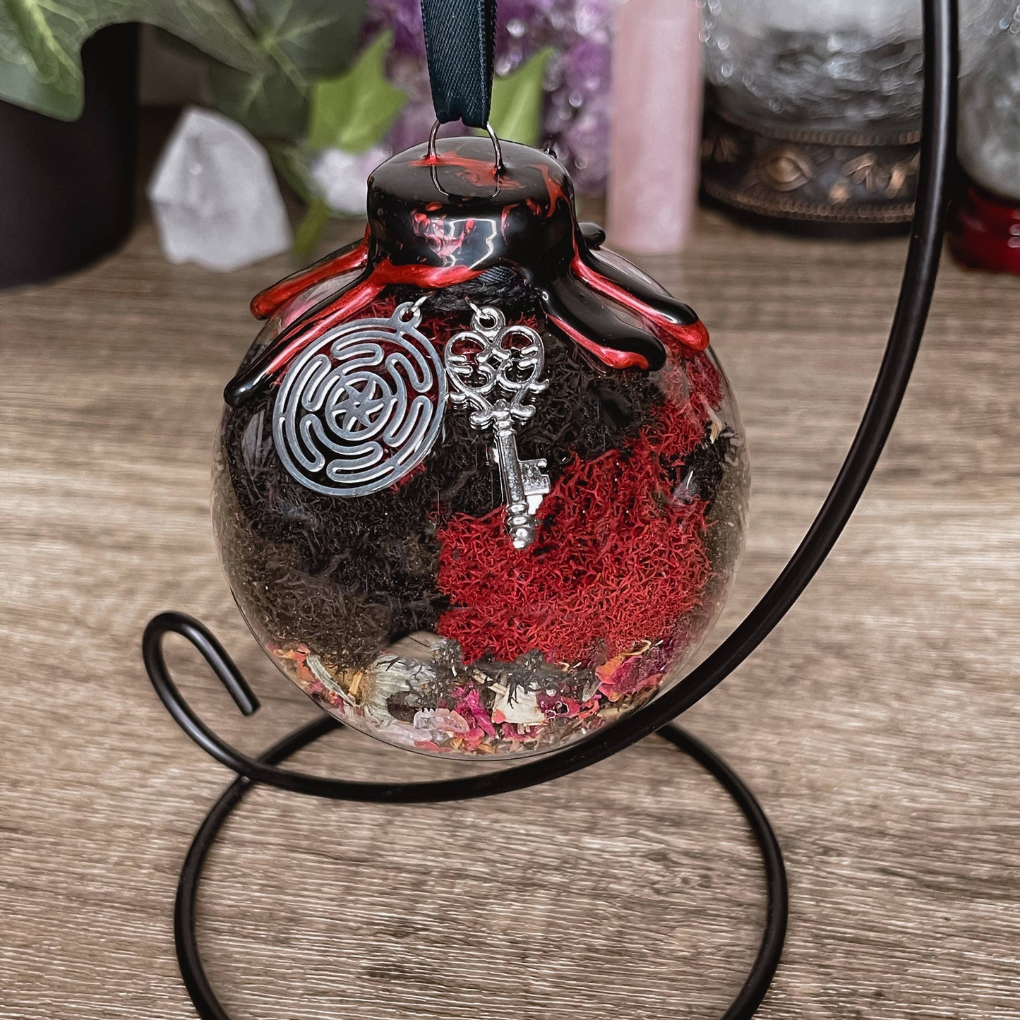 Hecate Goddess Witch Ball, Witchy Decor, Witch Gift