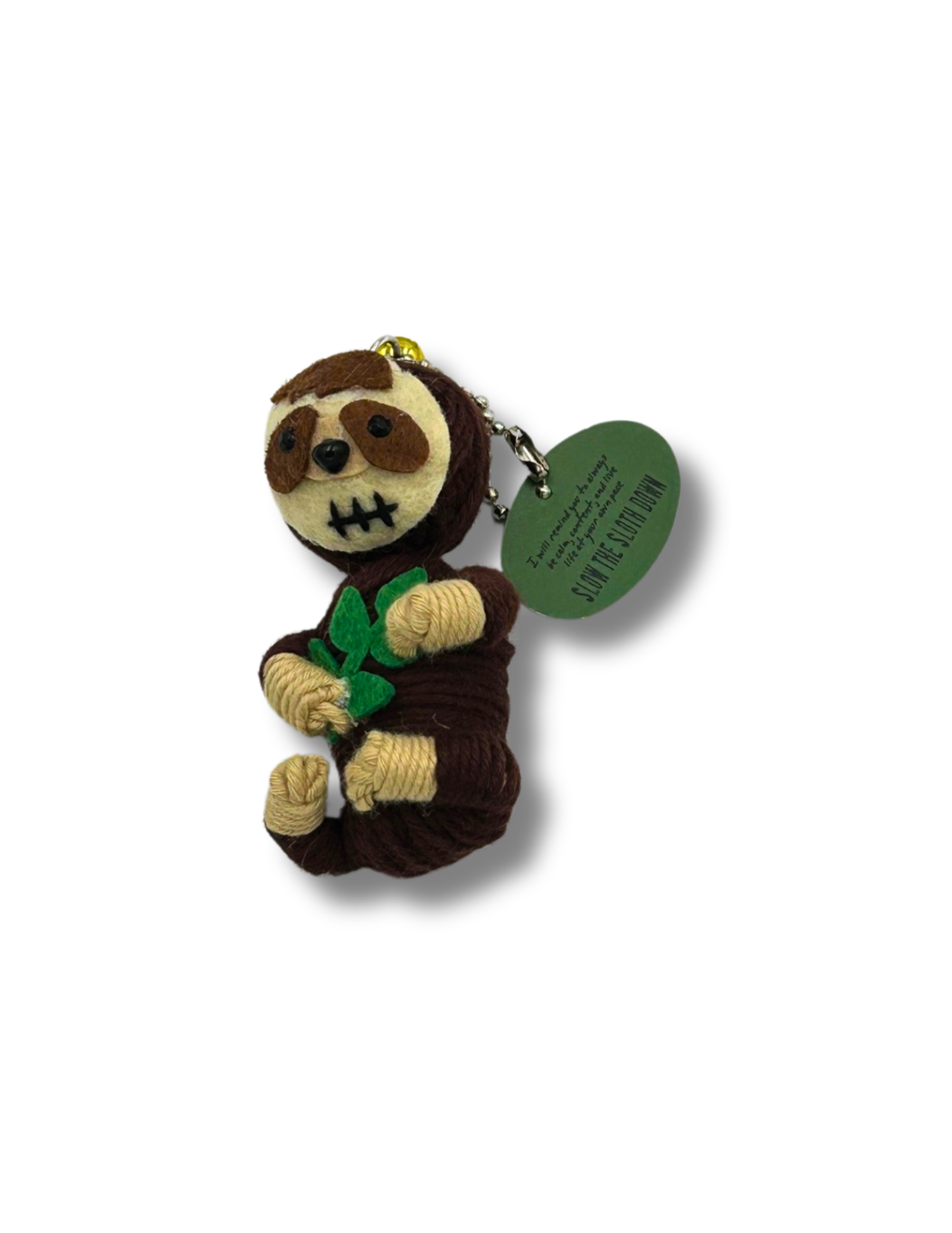 Slow the Sloth Down - Watchover Voodoo Dolls - Keychain