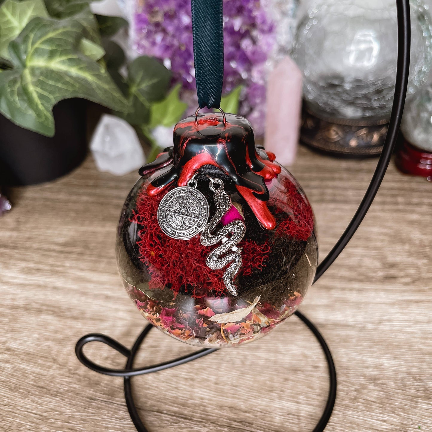 Lilith Goddess Witch Ball, Witchy Decor, Witch Gift