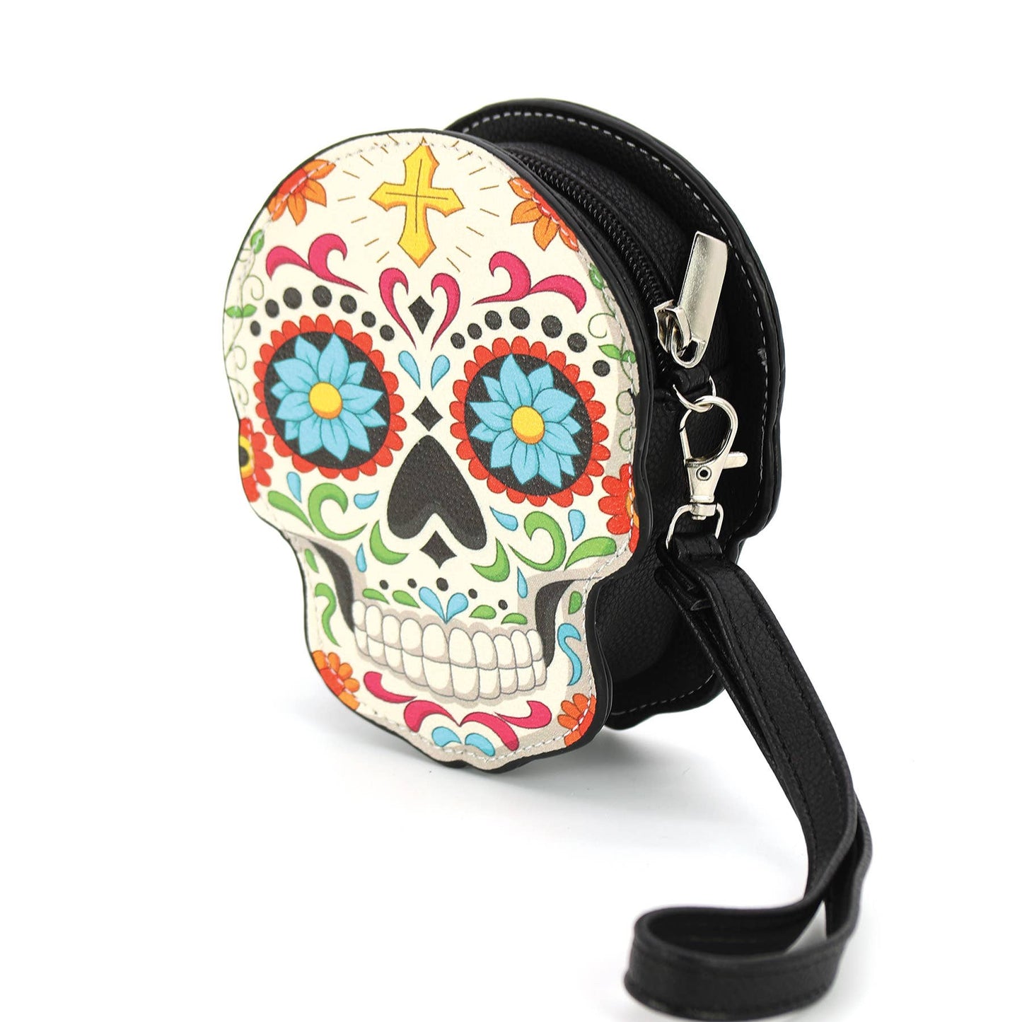 Sugar Skull Wristlet