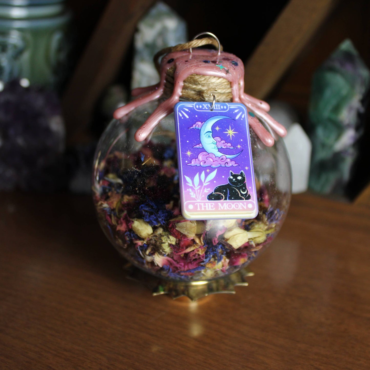 Moon Tarot Witch Ball, Witchy Decor, Witchy Gift
