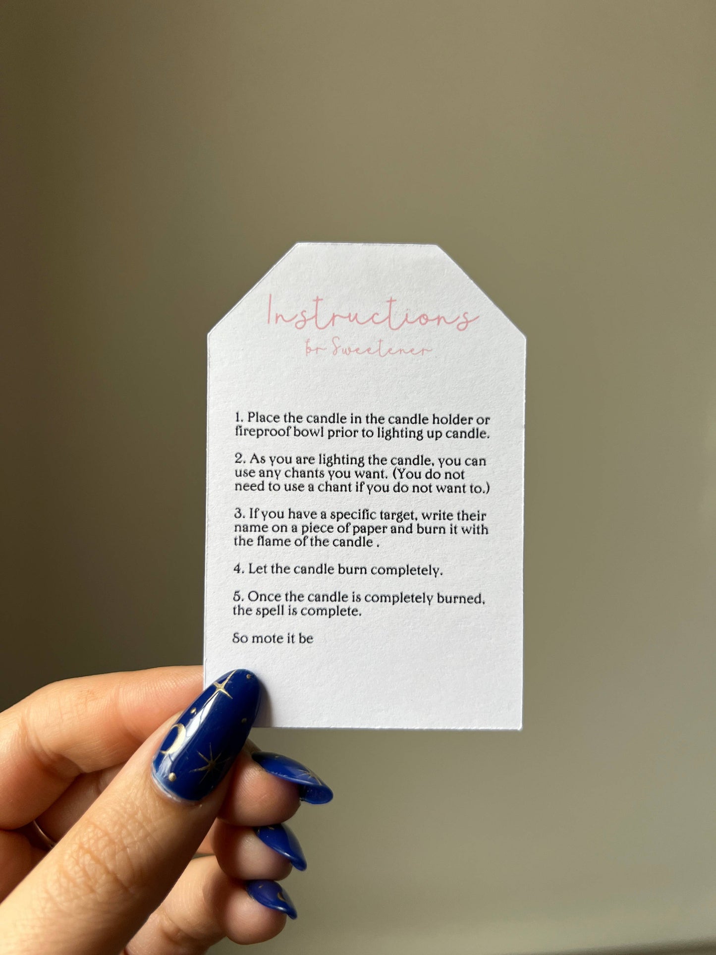 Sweetener Goddess Ritual Candle