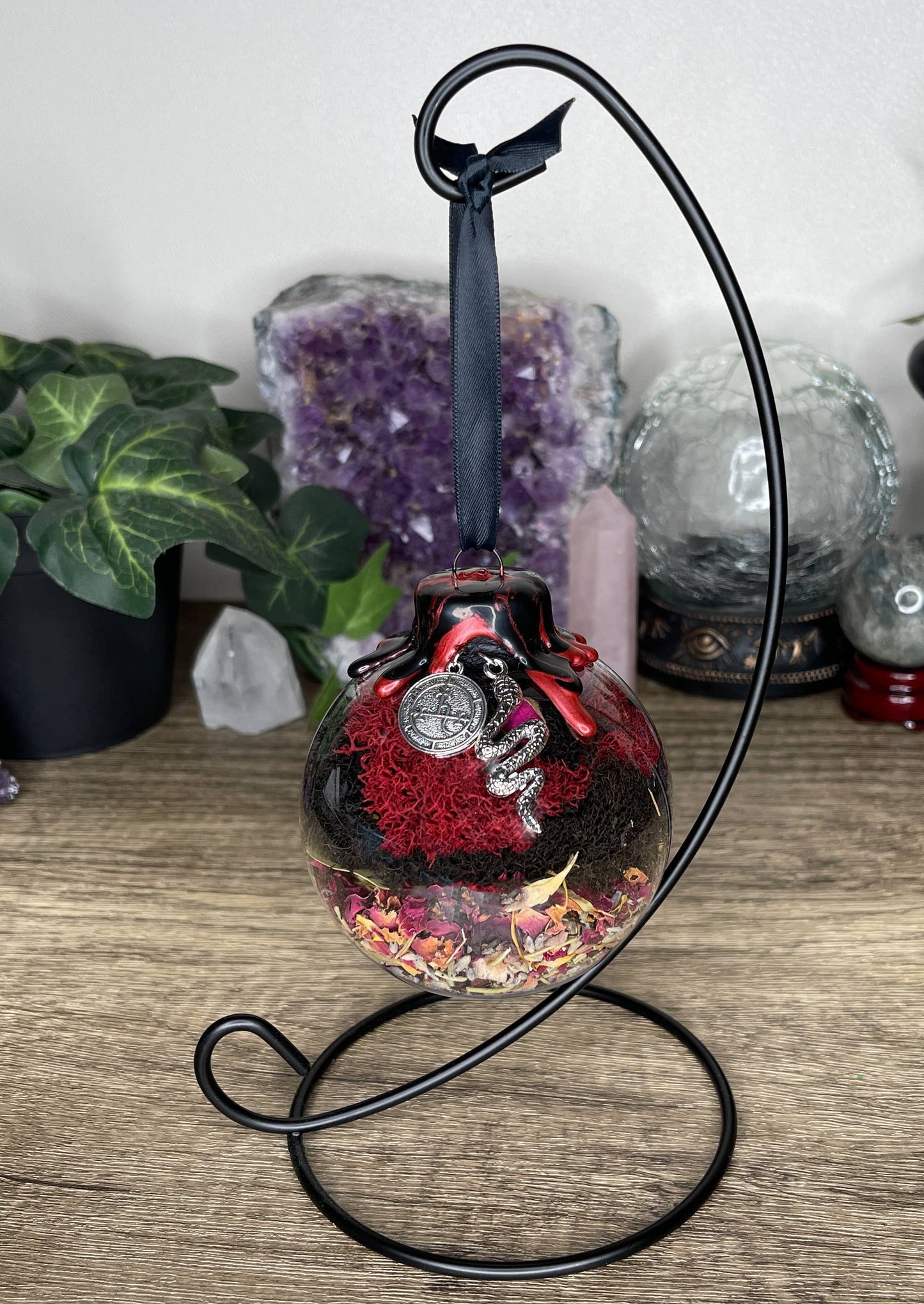 Lilith Goddess Witch Ball, Witchy Decor, Witch Gift