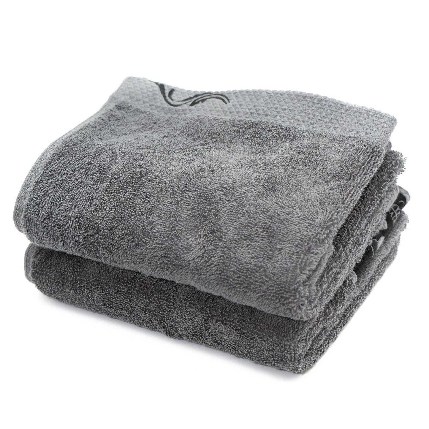 Skullistic Gothic Skull Embroidery Hand Towel Set