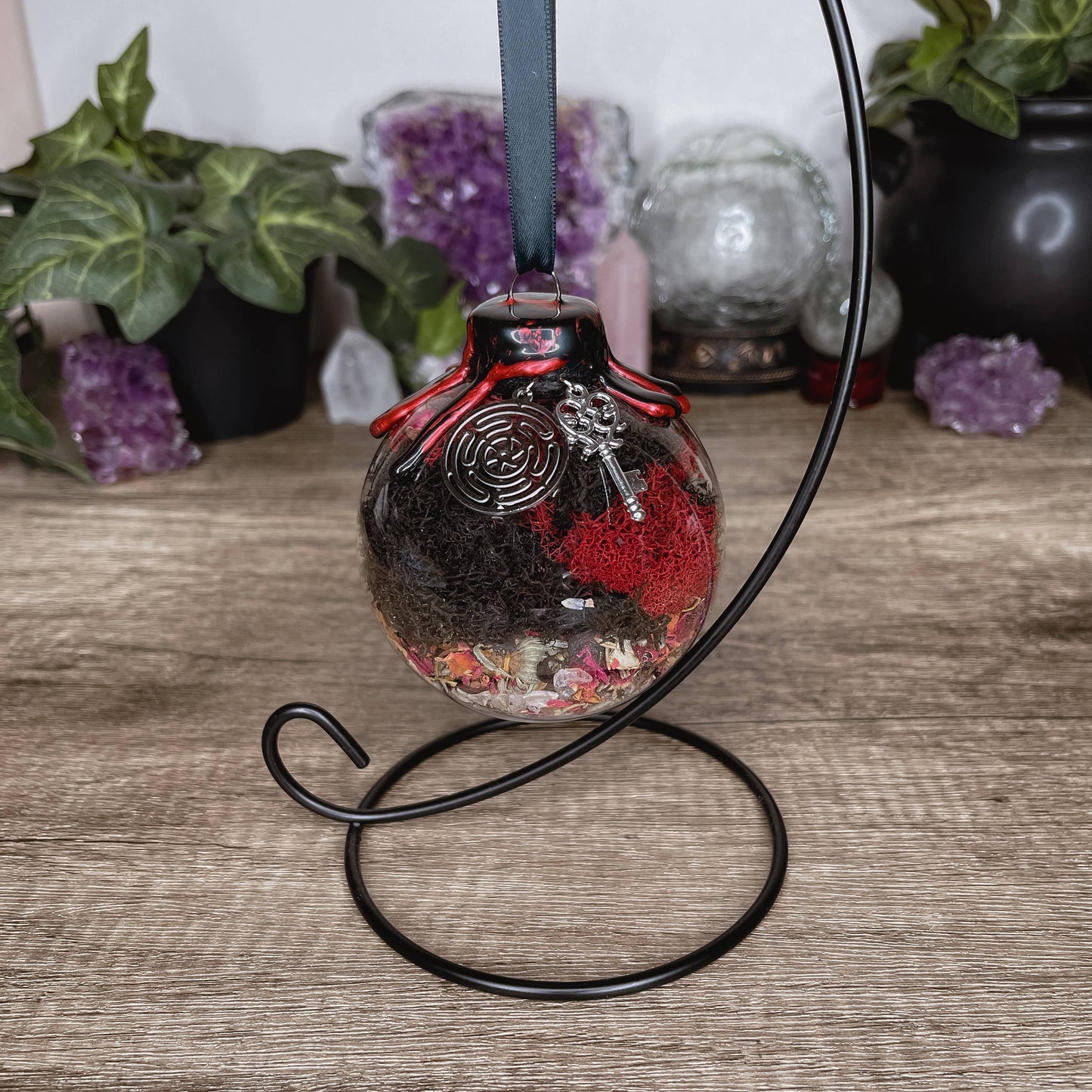 Hecate Goddess Witch Ball, Witchy Decor, Witch Gift
