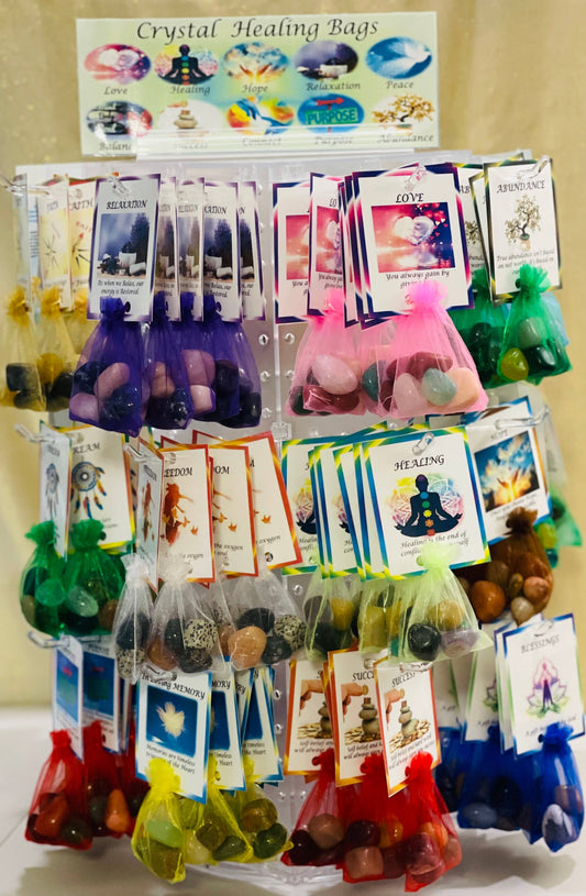 Crystal Healing Bags