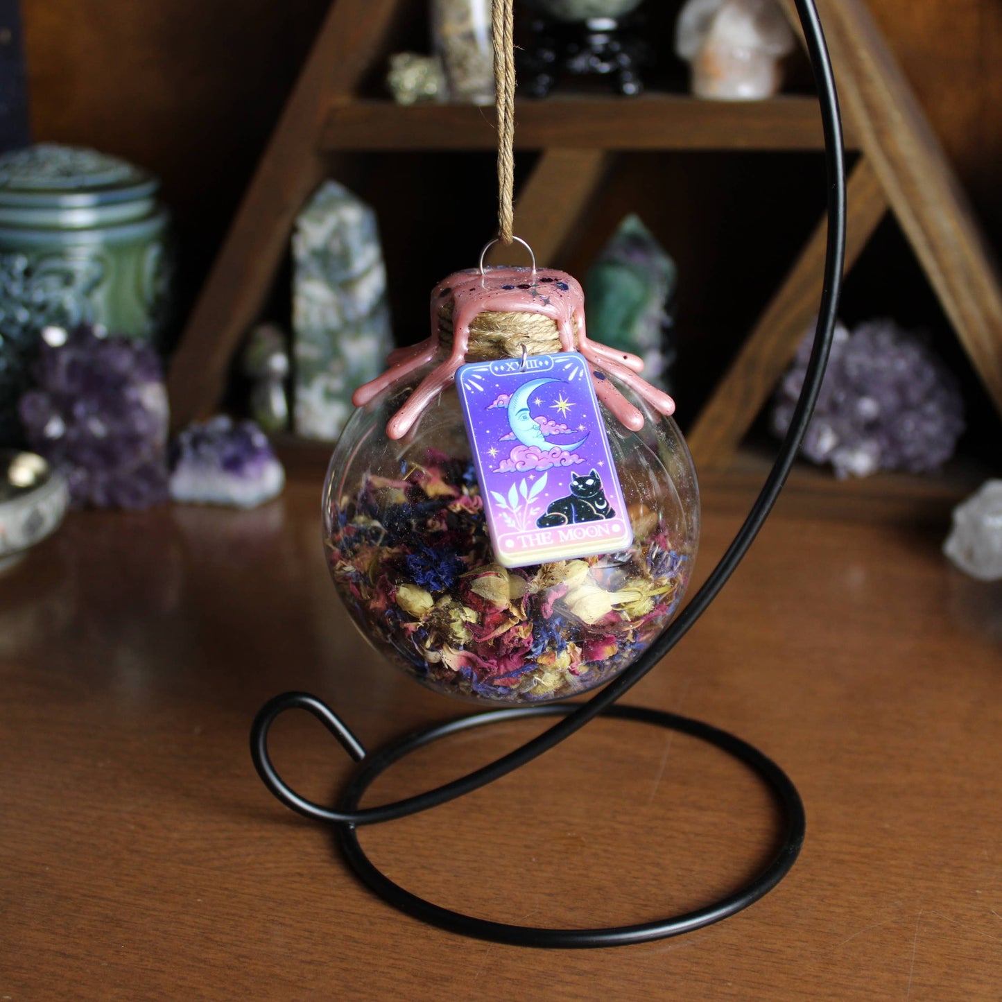 Moon Tarot Witch Ball, Witchy Decor, Witchy Gift