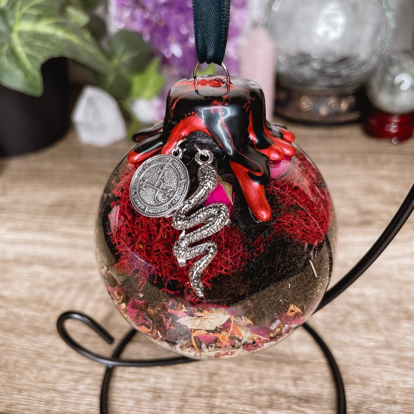 Lilith Goddess Witch Ball, Witchy Decor, Witch Gift