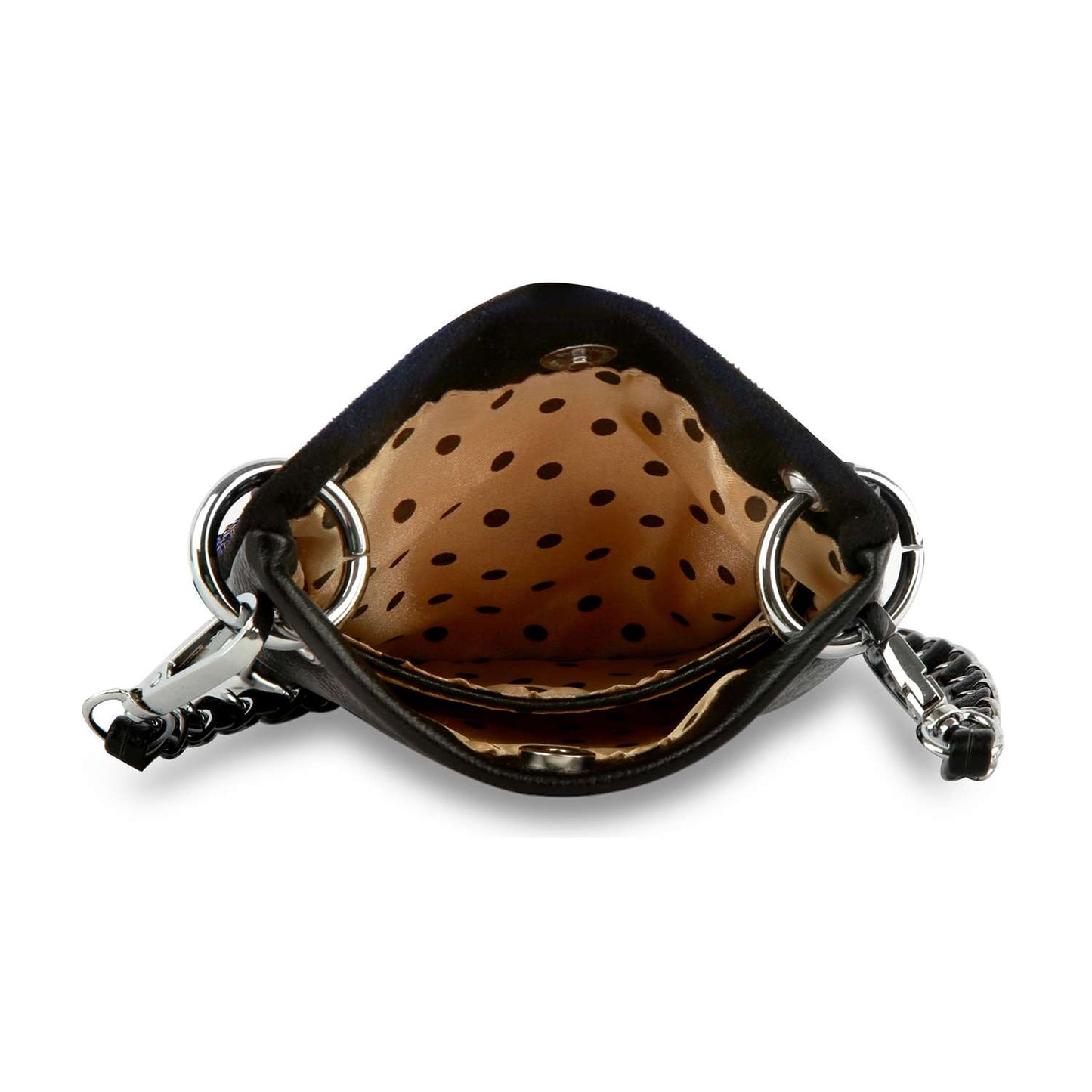 Rhinestone Skull Pattern Petite Crossbody Sling