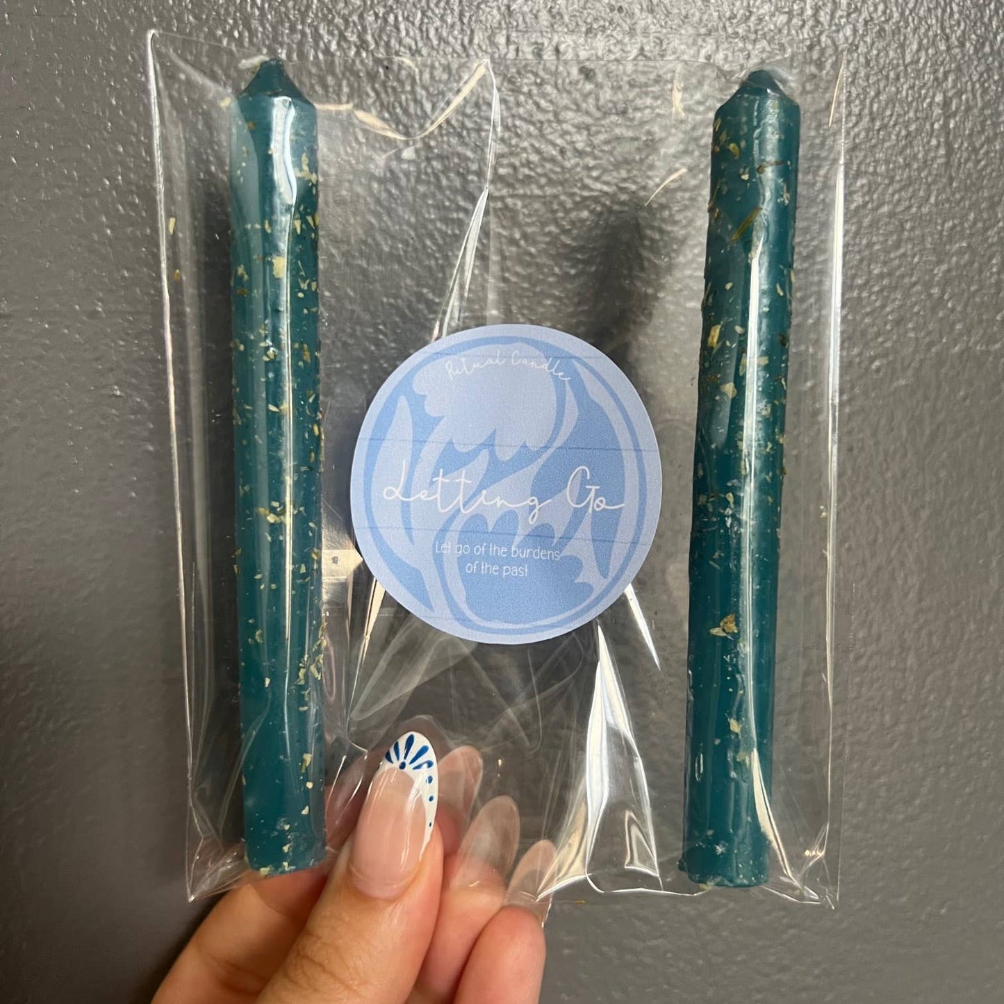 Letting Go Ritual Candle