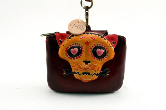 Cp3541 Skull Coin Purse