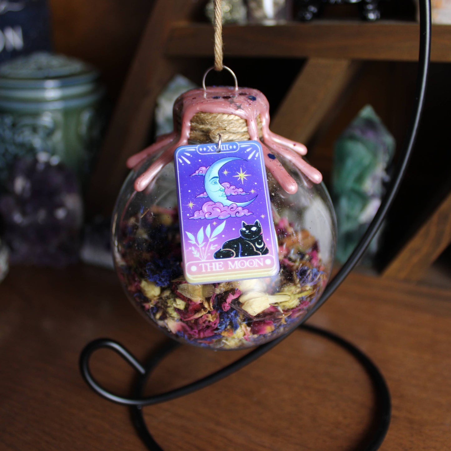 Moon Tarot Witch Ball, Witchy Decor, Witchy Gift