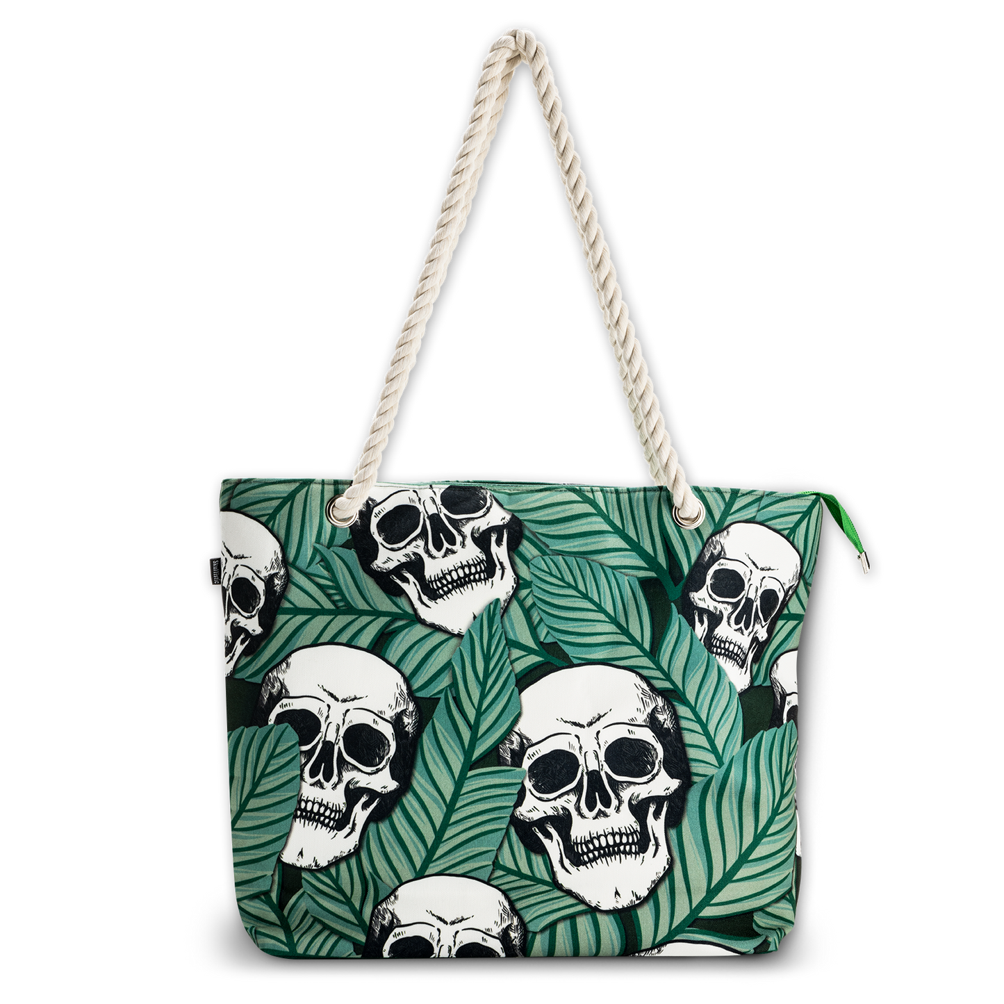 Skullistic Tropic Skulls Shoulder Beach Bag