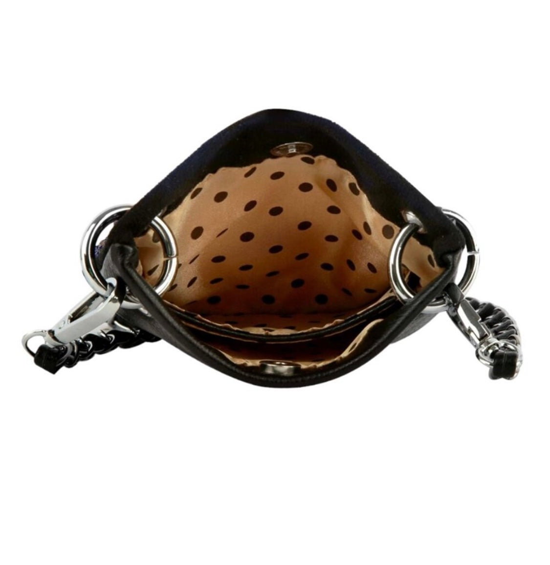 Rhinestone skull crossbody bag