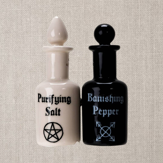 Potion Bottles Salt and Pepper Shaker Set