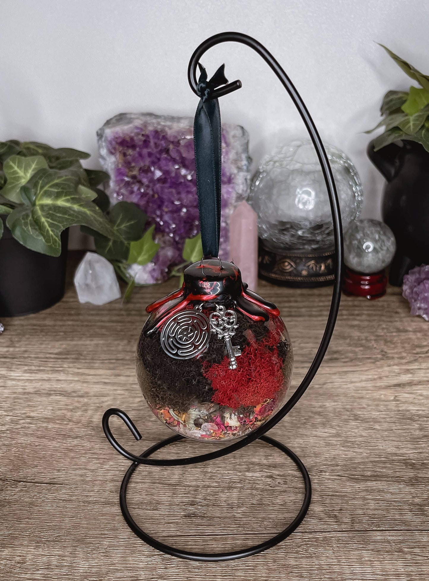Hecate Goddess Witch Ball, Witchy Decor, Witch Gift
