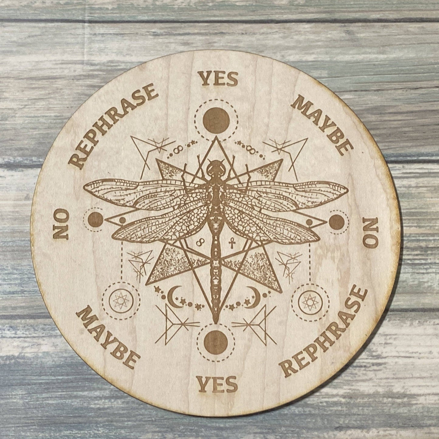 Dragonfly Pendulum Board - Dragonfly Divination Board