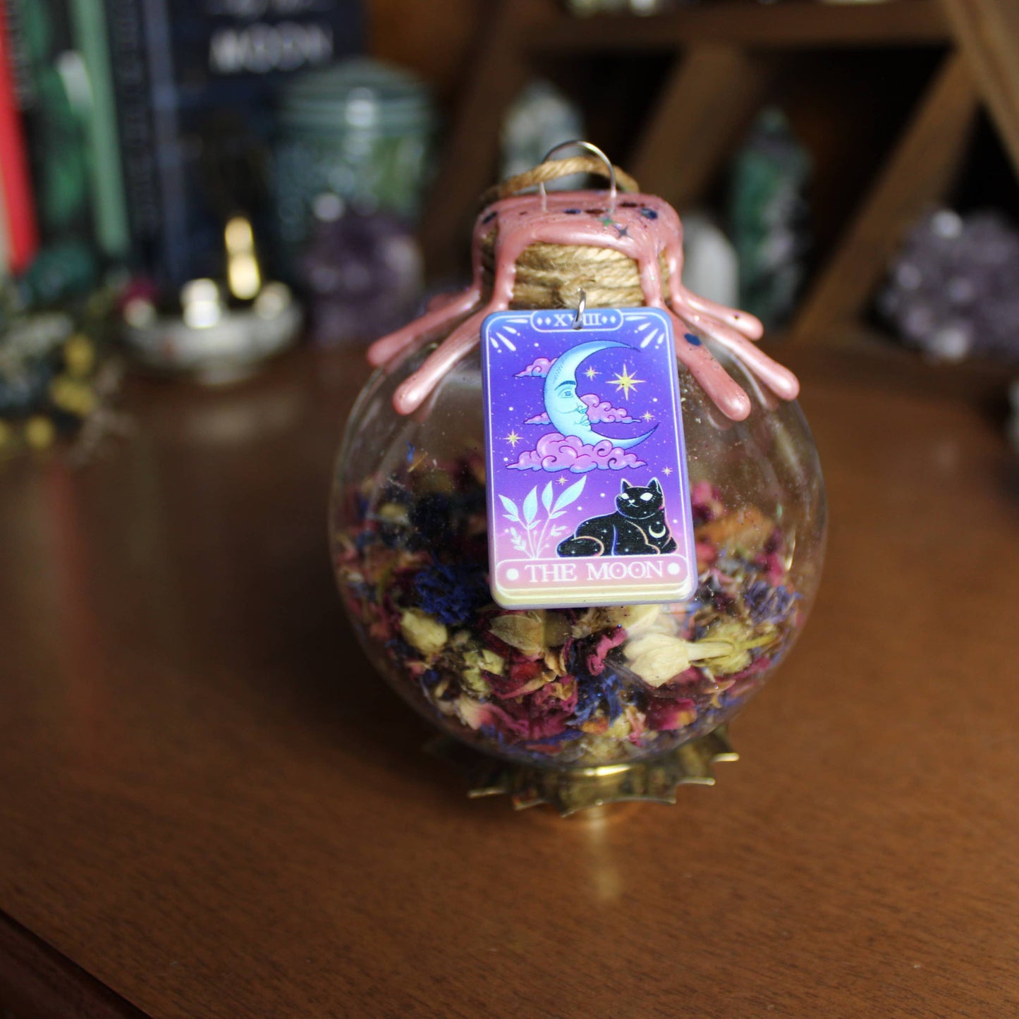 Moon Tarot Witch Ball, Witchy Decor, Witchy Gift