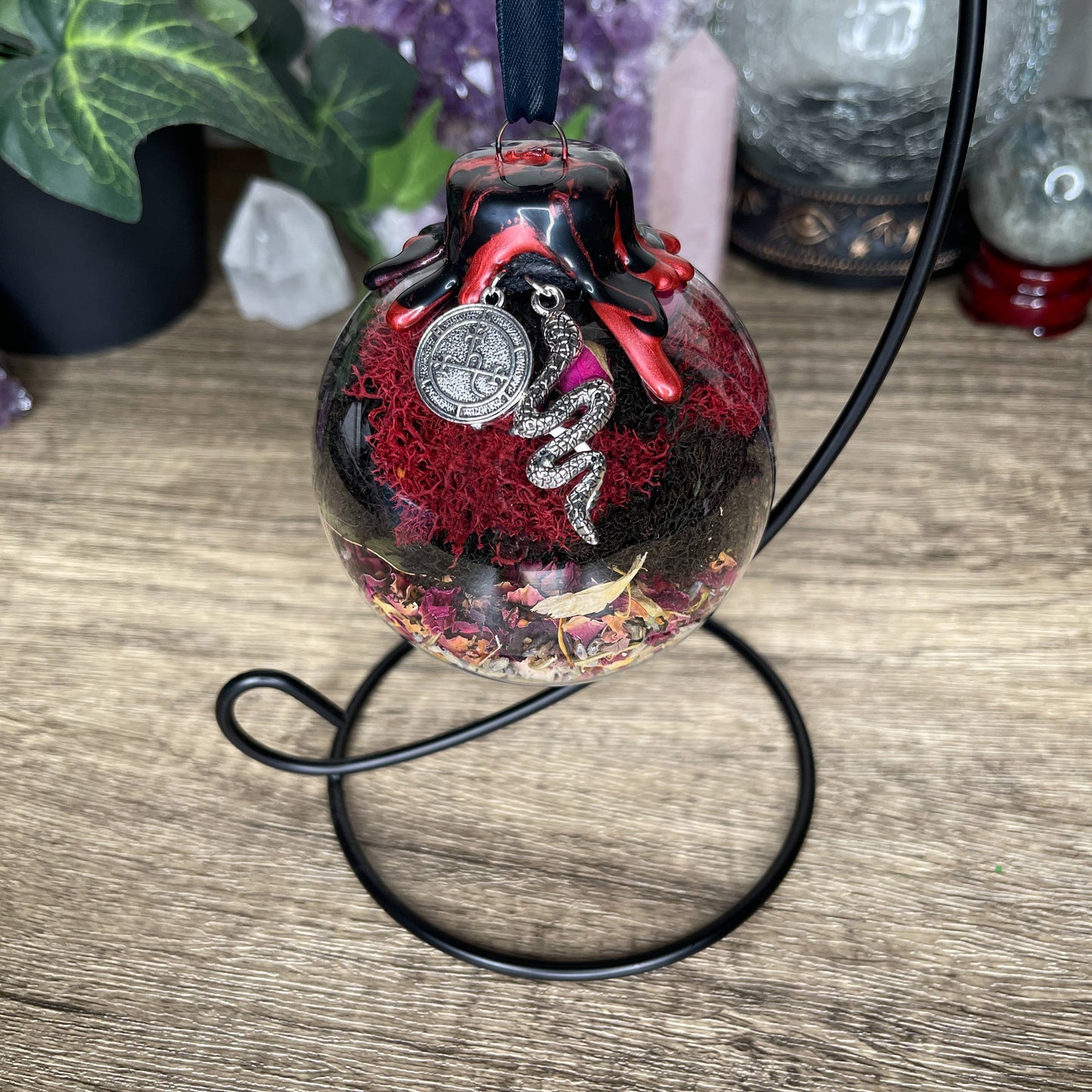Lilith Goddess Witch Ball, Witchy Decor, Witch Gift