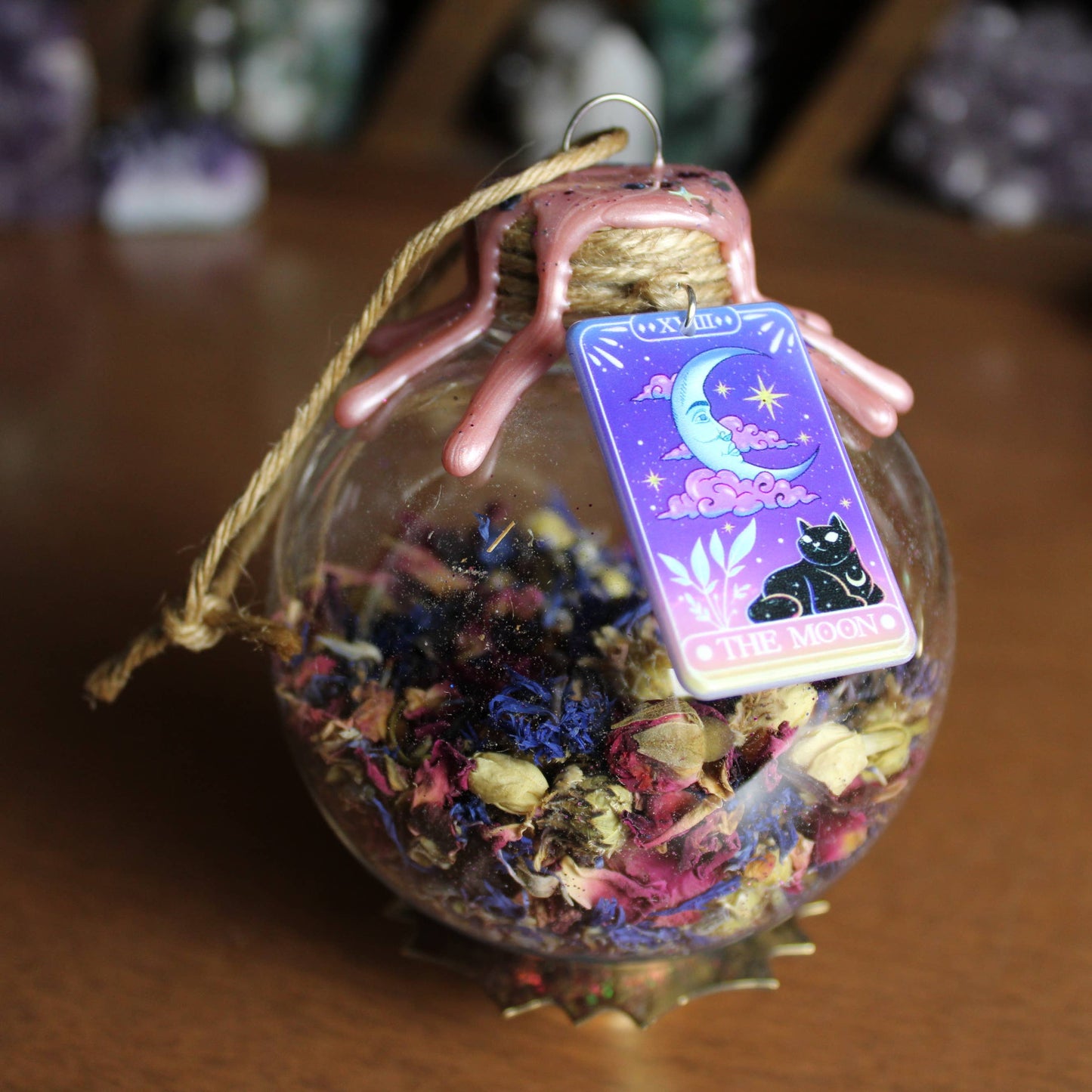 Moon Tarot Witch Ball, Witchy Decor, Witchy Gift